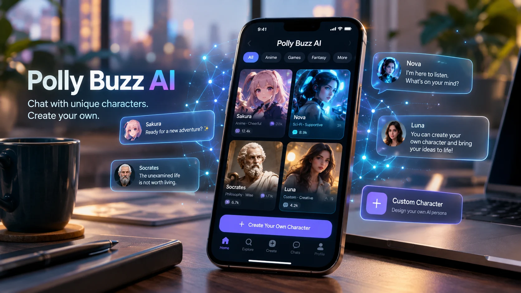 Polly Buzz AI