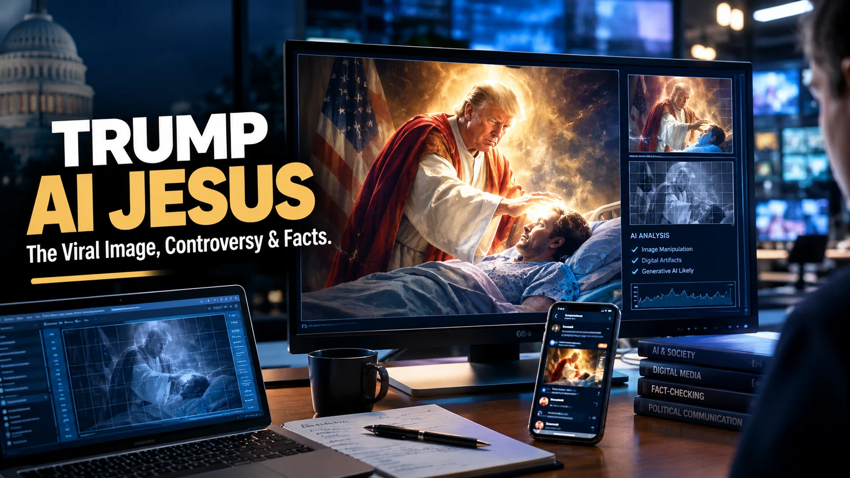 Trump Ai jesus
