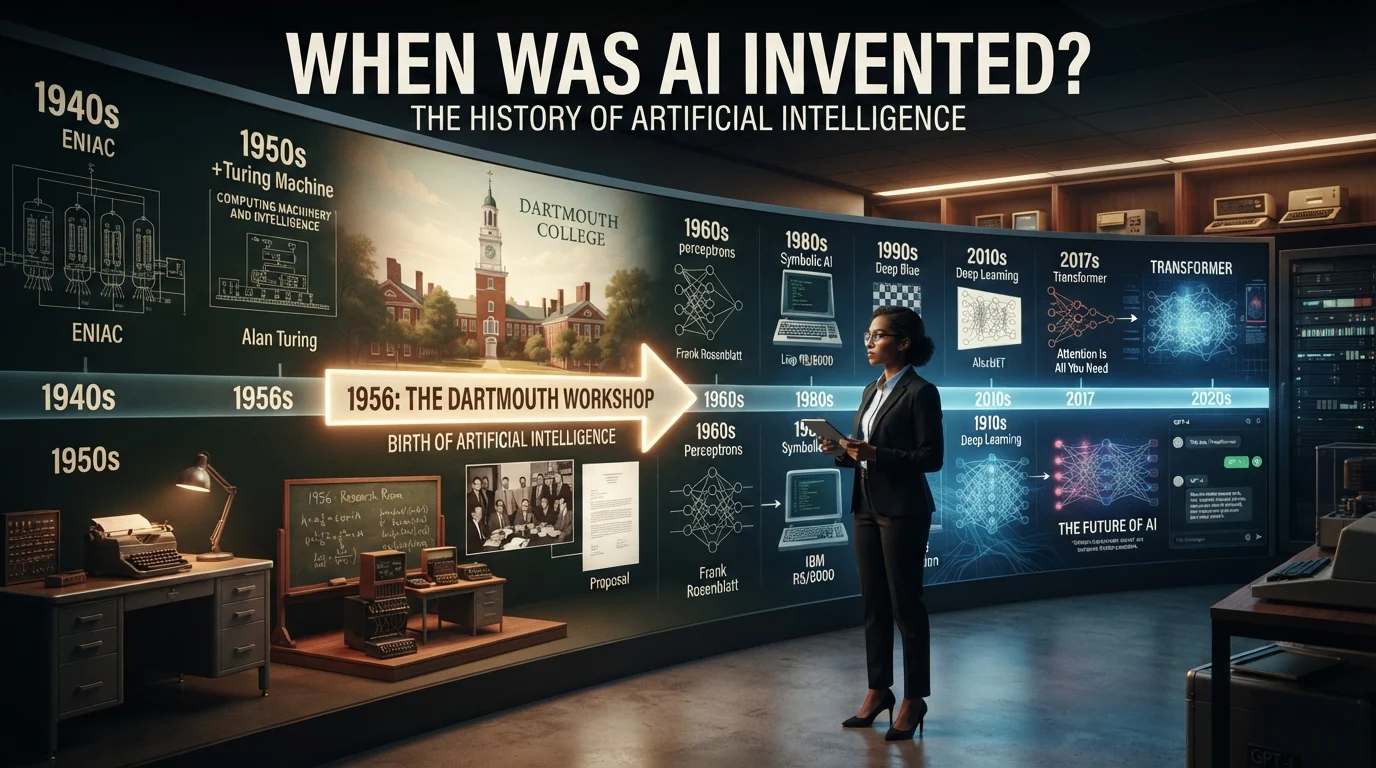 When was AI invented